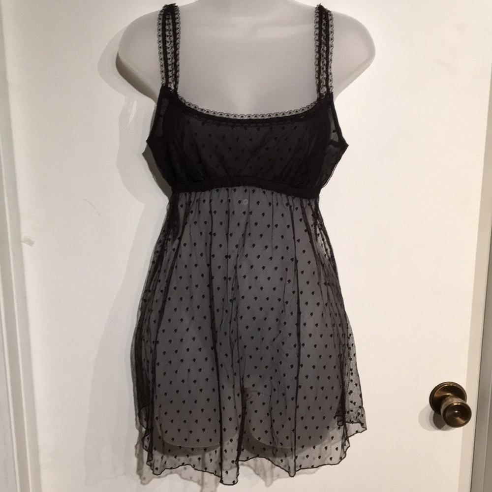 Victoria’s Secret black sheer slip